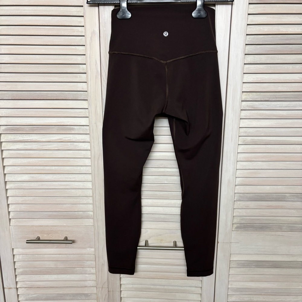 Lululemon espresso brown align leggings 6 25 - Picture 5 of 6